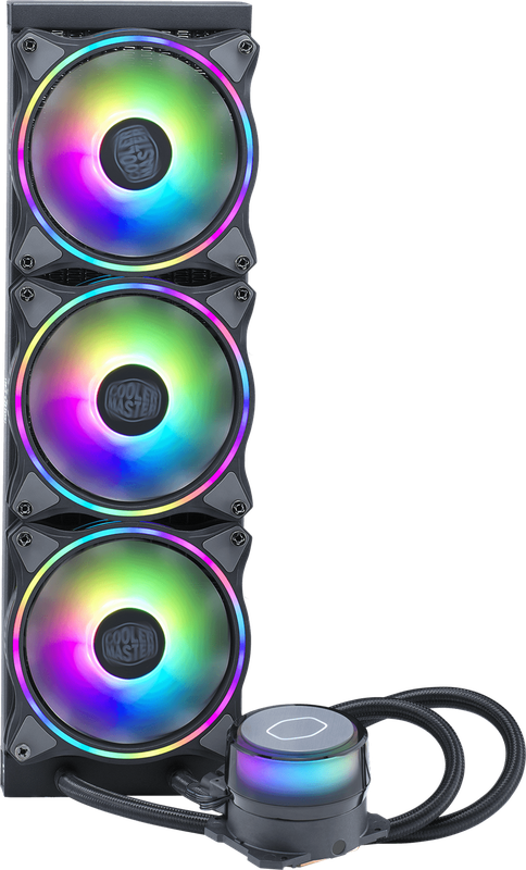 Refurbished Cooler Master MasterLiquid ML360 Illusion Zwart Refurbished Cooler Master MasterLiquid ML360 Illusion Zwart